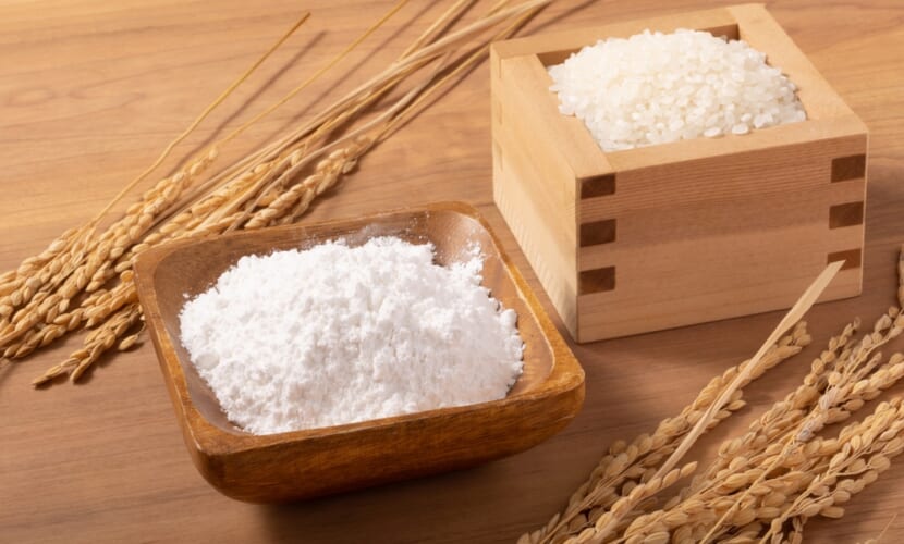 Rice,Flour,Non-glutinous,Rice,(akitakomachi,From,Akita,Prefecture)