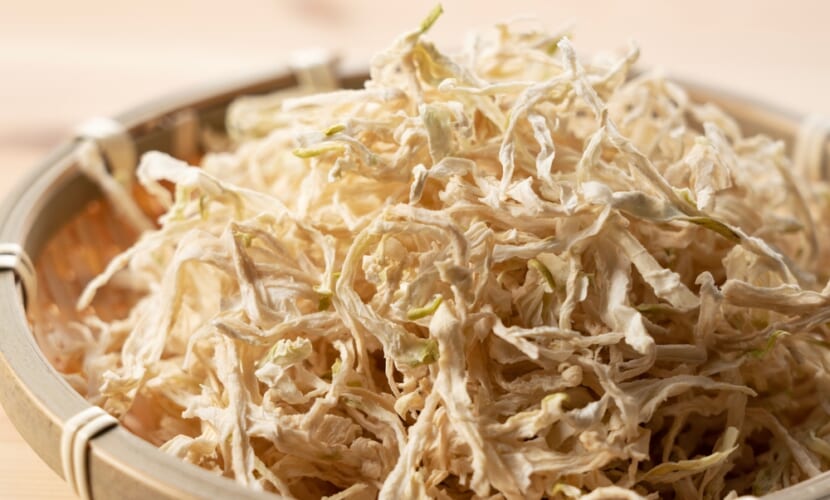 Kiriboshi,Daikon,On,The,Table.,Kiriboshi,Daikon,Is,A,Japanese